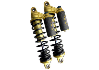REVO ARC Piggyback Shocks - Standard - Gold - 14" - '99-'17 Dyna