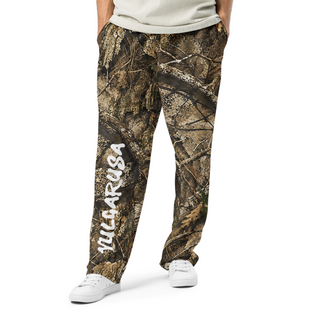 Tree Camo Wide Leg Joggers