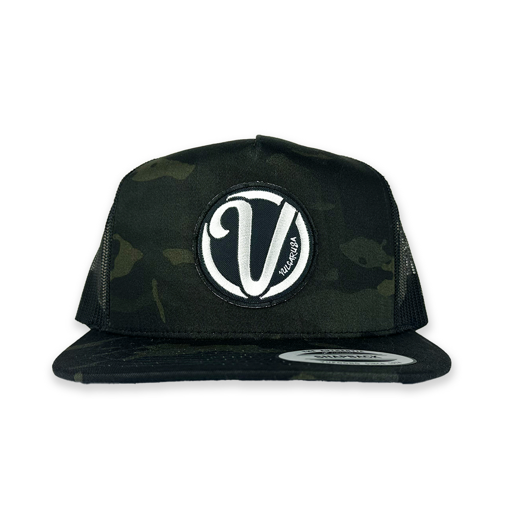 Emblem Hat - Black Camo