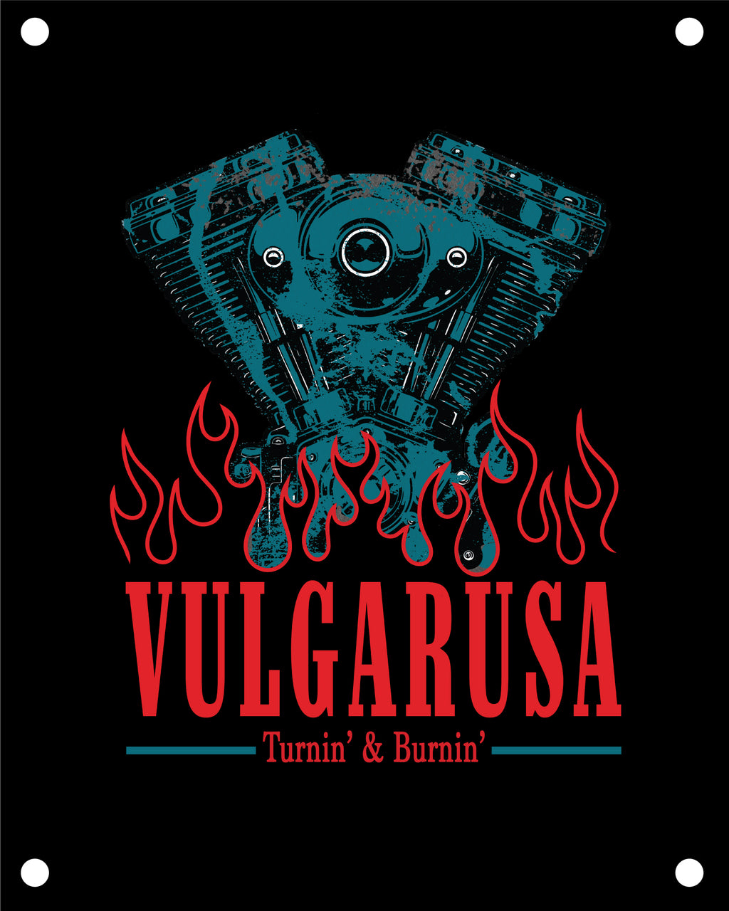 Turnin' And Burnin' Vinyl Shop Banner