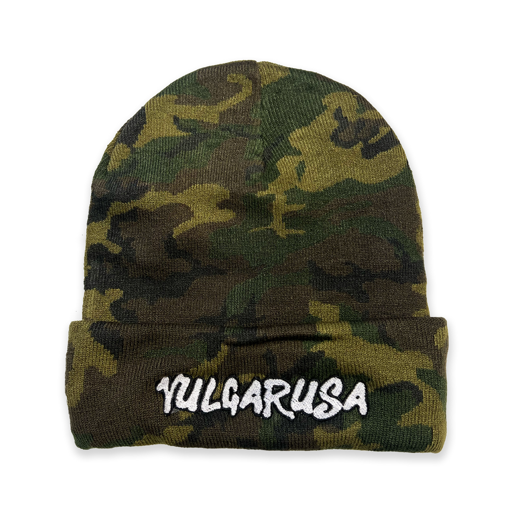 Street Logo Camo Beanie