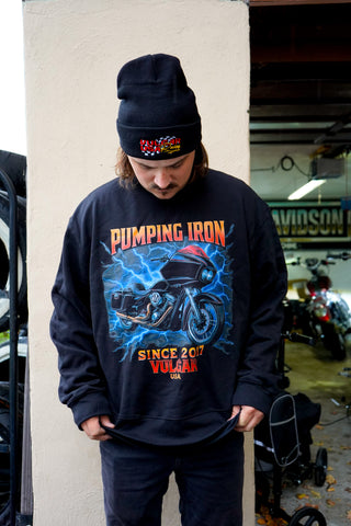 Pumping Iron Oversized Crewneck