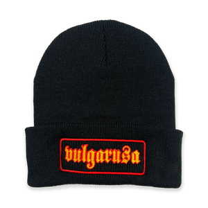 Gothic Lettering Beanie