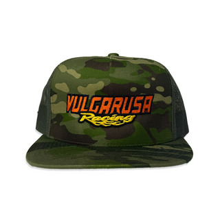 90's Racer Snapback - Green Camo