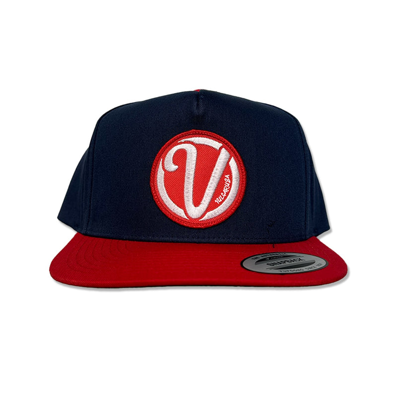 Emblem Hat - Navy/Red