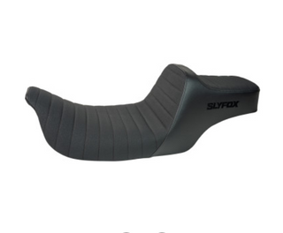 SLYFOX High Noon Seat - Vinyl - Classic Stitch - Black Logo - FL '97-'07