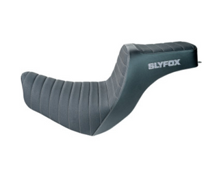 SLYFOX High Noon Seat - Vinyl - Classic Stitch - Silver Logo - FL/FX '18-'24