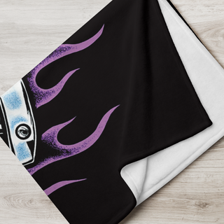 Feel The Power Throw Blanket