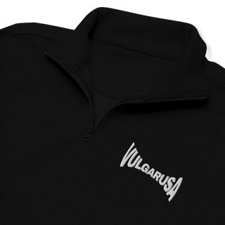 Embroidered Arched Font fleece pullover