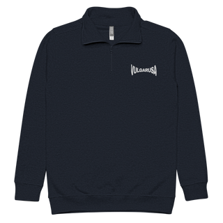 Embroidered Arched Font fleece pullover