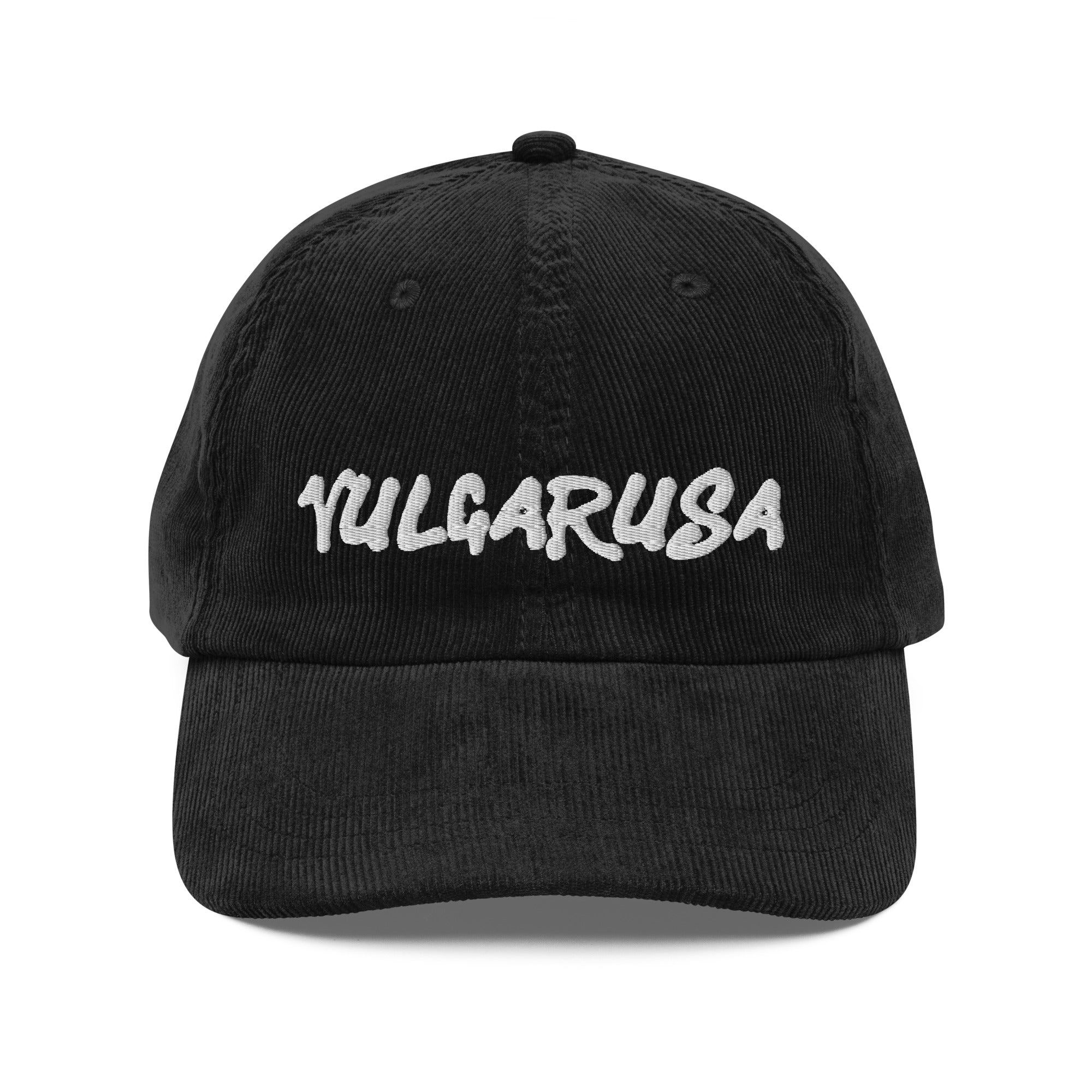 Street logo Vintage corduroy cap – Vulgar Usa